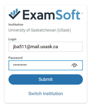 login in using your nsid@mail.usask.ca and new password